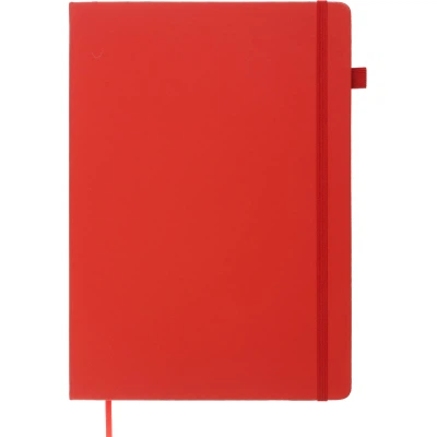 Книга записная Buromax Primo 190x250 мм 96 листов в клетку обложка из искусственной кожи Бордовая (BM.292161-13) - изображение 2