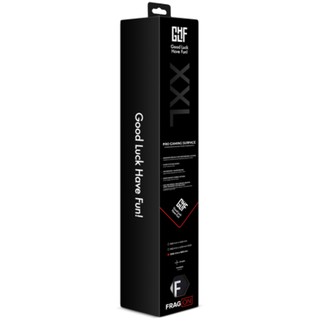 Коврик для мышки ABYstyle GLHF Speed ХXL Black (FGLMP2021PROF0XXL) - изображение 4
