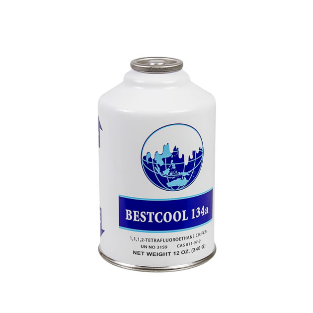 Фреон Bestcool R134A 0.34kg під кран 338 Хладагент R134A, Хладон-134A ...