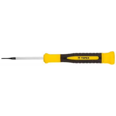 Отвертка Topex прецизионная Torx T8 x 50 мм (39D778) - Фото 1 Отвертка Topex прецизионная Torx T8 x 50 мм (39D778) - изображение 1