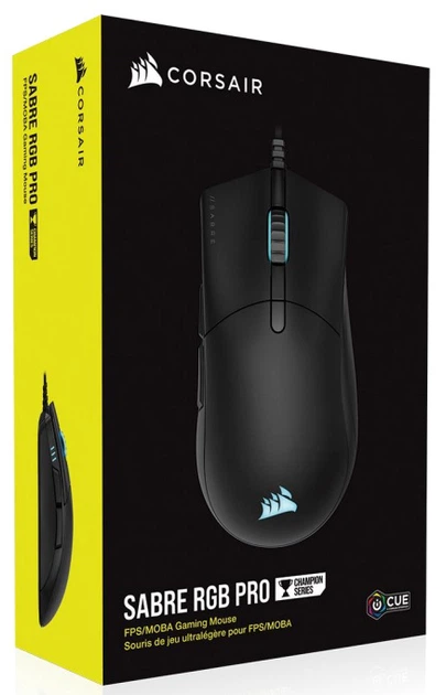 Corsair Sabre RGB Pro USB czarny (CH-9303111-EU) - obraz 10