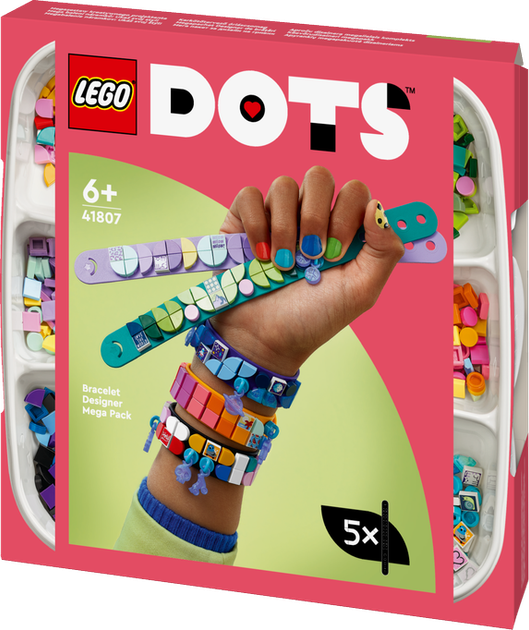 Лего дотс Большой набор дизайнера браслетов Lego DOTs 41807 – игрушки с ...