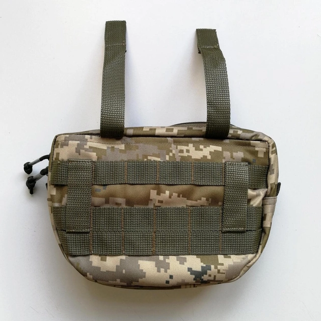 Напашная сумка админ подсумок TUR Tactical пиксель Камуфляж - изображение 2