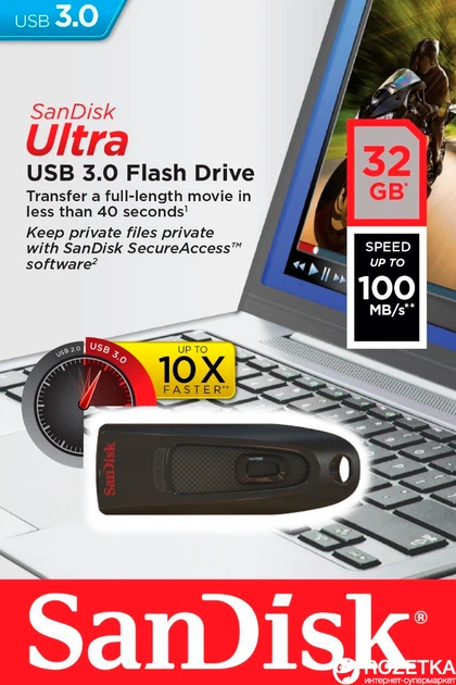 Pendrive SanDisk Ultra 32GB (SDCZ48-032G-U46) - obraz 5