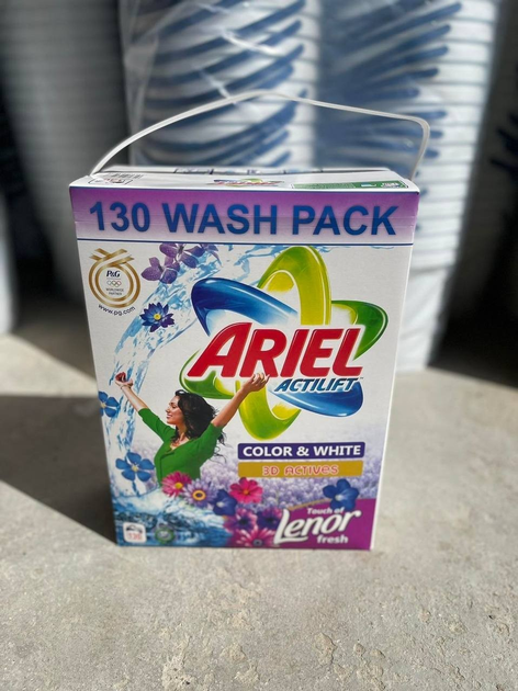 Пральний порошок Ariel Lenor (10кг) Універсальний засіб для прання (XXXL  pack) (ID#2023251092), цена: 634 ₴, купить на