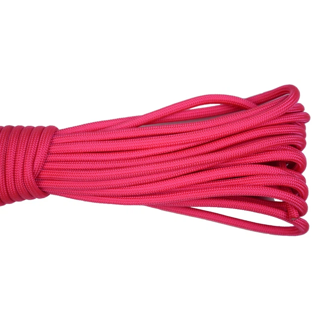 Паракорд Type III 550 (Paracord) 4 мм розовый 058 10 м. - изображение 3