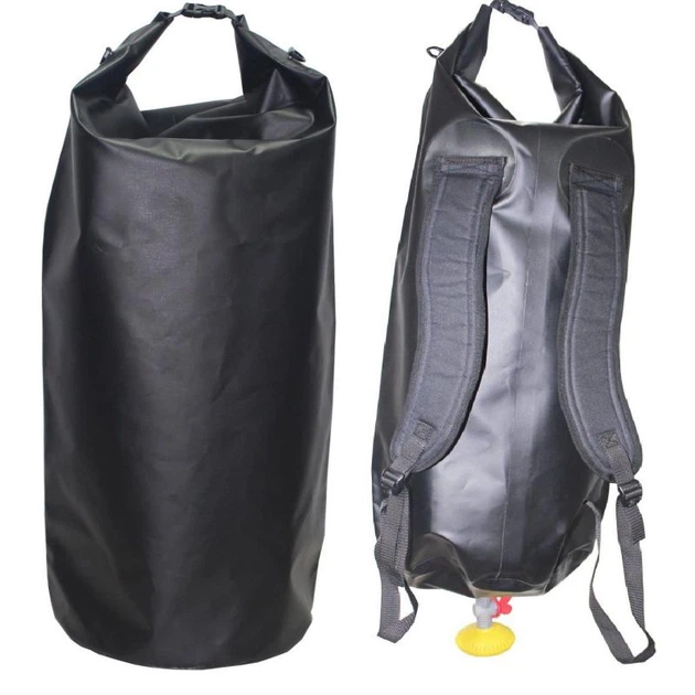 Водонепроницаемый герморюкзак с душем Ranger 110L Black (SK0011) - изображение 2