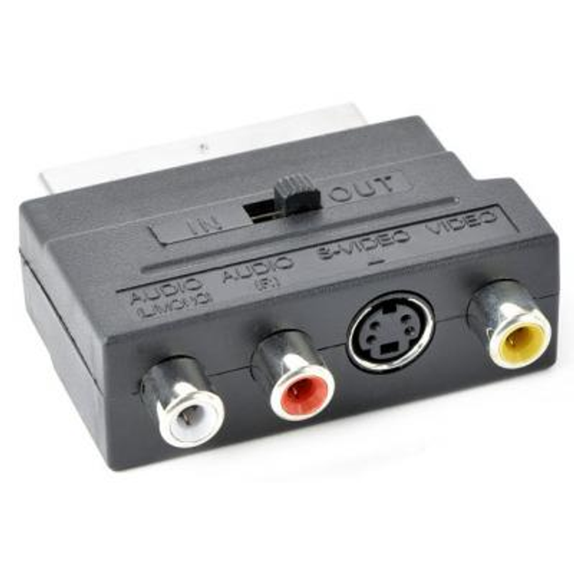 Адаптер SCART/RCA/S-VIDEO Cablexpert (CCV-4415) - изображение 1
