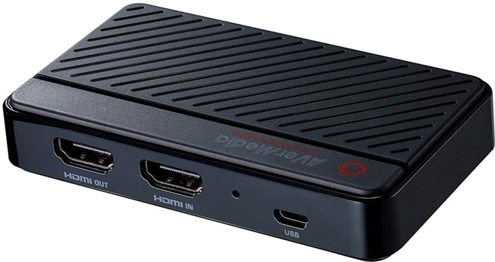 Пристрій захоплення відео AVerMedia Live Game Portable MINI GC311 Black (61GC3110A0AB) - зображення 1