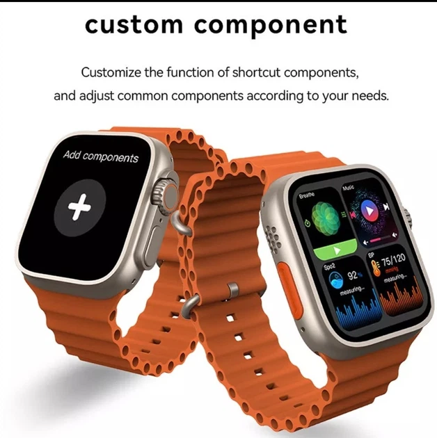 Смарт годинник Airplus Smart Watch 8 Series GS8 ULTRA Gold. - Фото 7 Смарт годинник Airplus Smart Watch 8 Series GS8 ULTRA Gold. - изображение 7