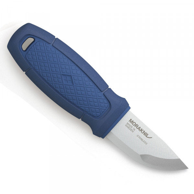 Нож Morakniv Eldris с огнивом, ножнами и темляком, нержавющая сталь, синий - изображение 1