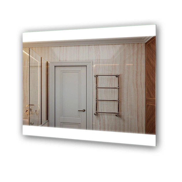 Зеркало "Экватор" с подсветкой сверху и снизу ML - 27 (50x70) - изображение 2