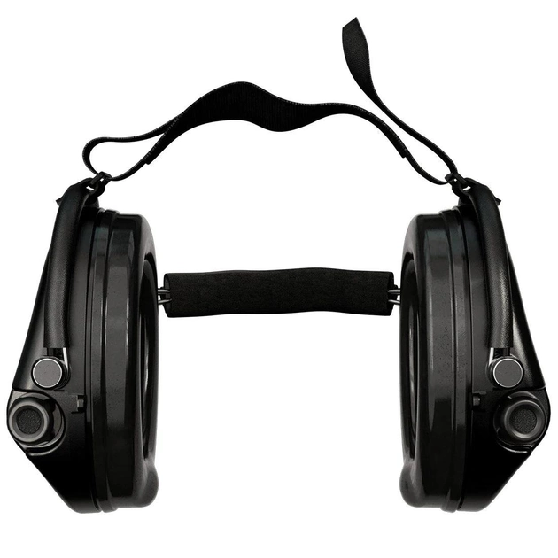 Активні навушники тактичні MSA Sordin Supreme Pro X Black з заднім тримачем (12789) - зображення 2