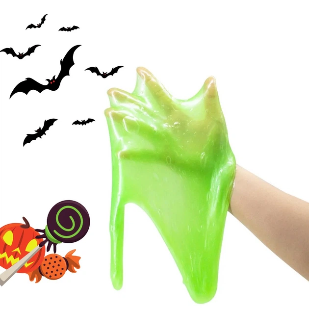 Слайм набор в стиле Хеллоуин "Halloween slime box" 34 предмета - Фото 8 Слайм набор в стиле Хеллоуин "Halloween slime box" 34 предмета - изображение 8