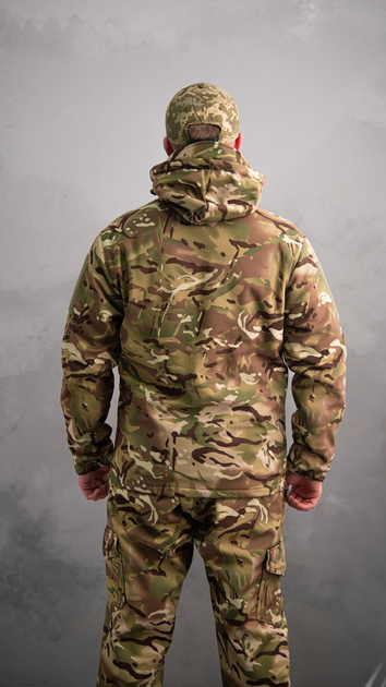 Куртка тактична Softshell Мультикам ЗСУ (Розмір 46) - зображення 2