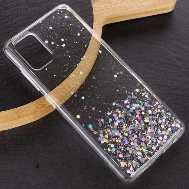 TPU чехол Star Glitter для Samsung Galaxy S20 FE Прозрачный Без бренда ...