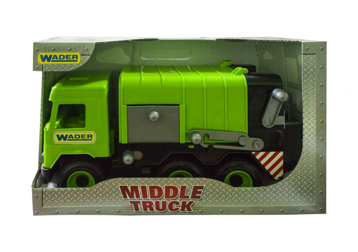 Мусоровоз "Middle truck" (зеленый) – низкие цены, кредит, оплата ...