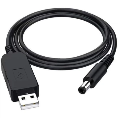 Кабель питания USB to DC 5.5x2.1mm 12V 0.8m Armorstandart (ARM65663) - Фото 1 Кабель питания USB to DC 5.5x2.1mm 12V 0.8m Armorstandart (ARM65663) - изображение 1