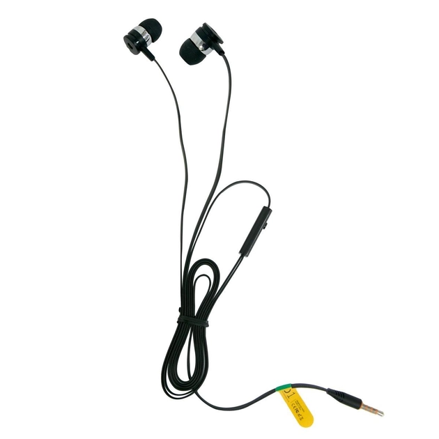 Вакуумные наушники проводные Celebrat mod. D1 Чёрные, гарнитура наушники с микрофоном (1009700-Black) - изображение 2