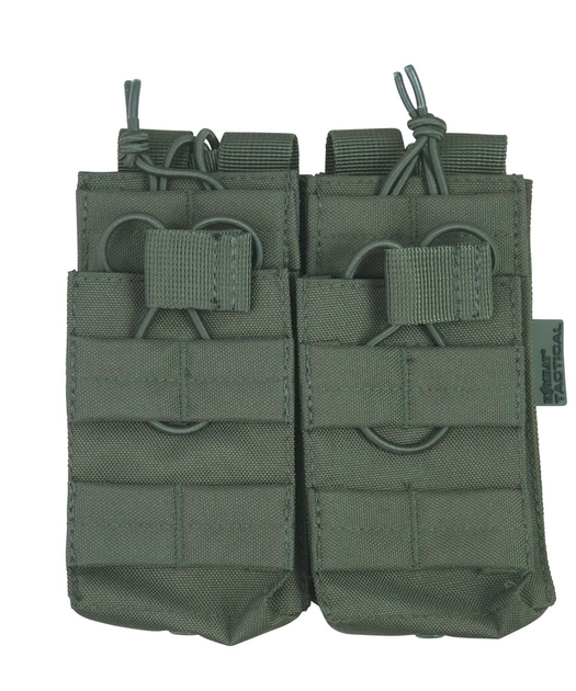 Підсумок під магазини АК KOMBAT UK Double DUO Mag Pouch, оливковий - зображення 1