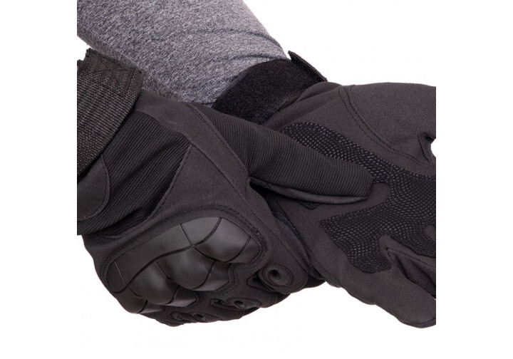 Тактичні рукавички T-Gloves розмір L чорний - зображення 2