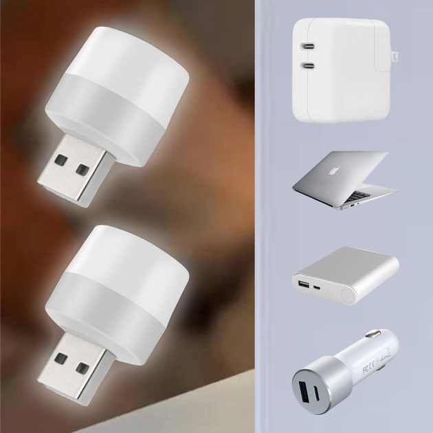 Как подключить светильник через usb