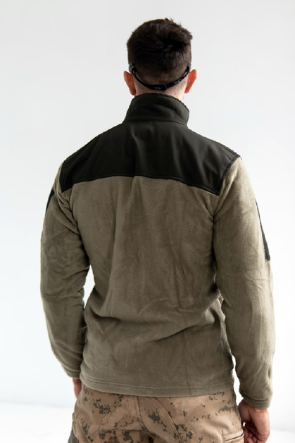 Куртка флисовая тактическая олива Logos 2296-07 L - изображение 2