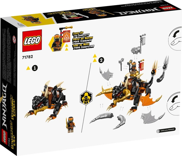 Lego Ninjago Земляной дракон Коула EVO 71782 – игрушки с доставкой