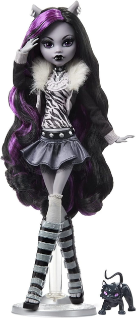 Кукла Клодин Вульф Monster High Clawdeen Wolf in Black and White Reel ...