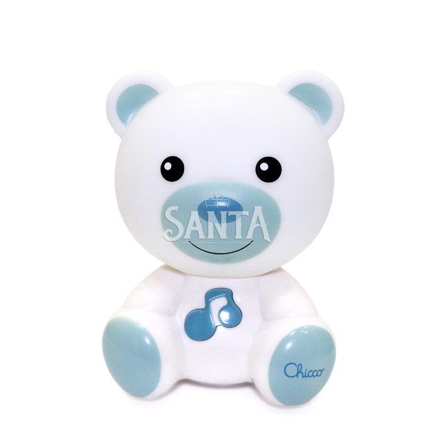 Іграшка нічник музичний Ведмедик Dreamlight Chicco блакитний 14*10*9 см (09830.20) - Фото 3 Іграшка нічник музичний Ведмедик Dreamlight Chicco блакитний 14*10*9 см (09830.20) - зображення 3