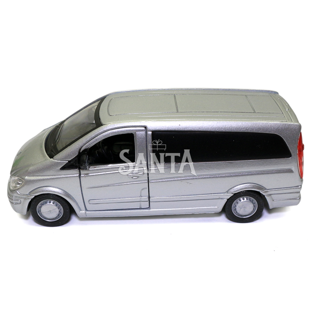 Машинка металлическая Mercedes-Benz Vito «Bburago» Мерседес Вито серый 13*5*5 см (18-43028) - зображення 3