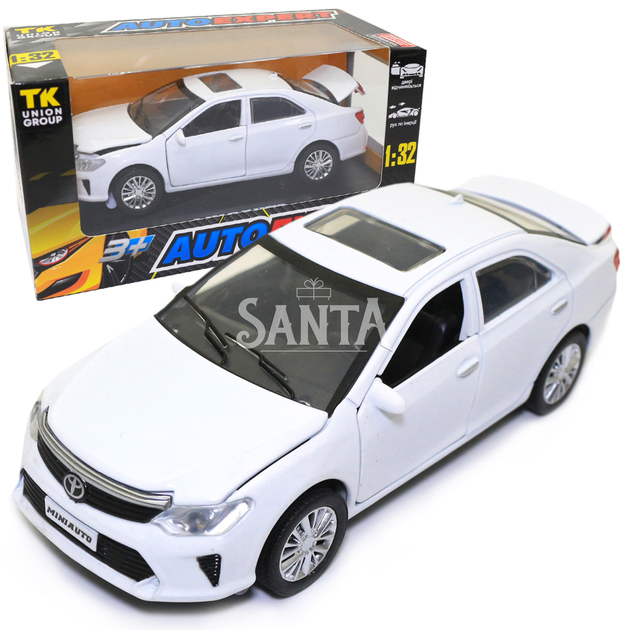 Машинка металева Toyota Camry "AutoExpert" Тойота білий звук світло 15*4*6 см (LF-79509) - Фото 1 Машинка металева Toyota Camry "AutoExpert" Тойота білий звук світло 15*4*6 см (LF-79509) - зображення 1