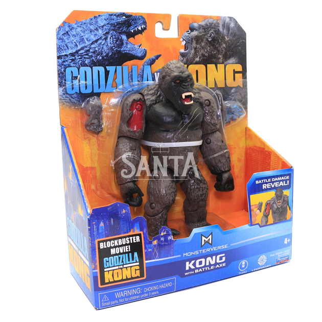 Игровая фигурка Кинг-Конг с боевым топором «MonsterVerse» Godzilla vs Kong 15*10*5 см (35303) - изображение 3