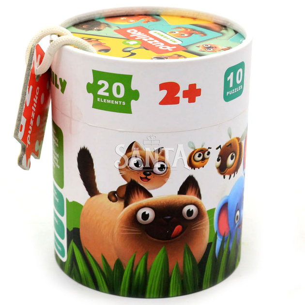 Пазл PUZZLIKA "Моя сім'я", 20 елементів, 2+ (13531) - Фото 2 Пазл PUZZLIKA "Моя сім'я", 20 елементів, 2+ (13531) - зображення 2