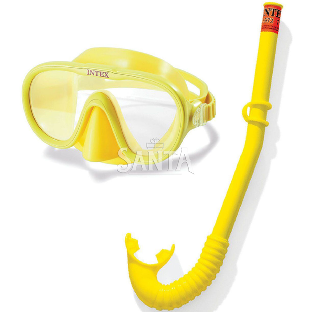 Набор для подводного плавания INTEX (маска и трубка) - 55642 - Фото 3 Набор для подводного плавания INTEX (маска и трубка) - 55642 - изображение 3