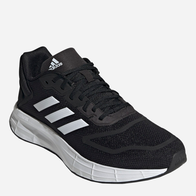 Чоловічі кросівки для бігу adidas Duramo 10 GW8336 45.5 (10.5UK) 29 см Чорні (4065418341868) - зображення 3