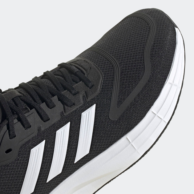 Чоловічі кросівки для бігу adidas Duramo 10 GW8336 45.5 (10.5UK) 29 см Чорні (4065418341868) - зображення 7