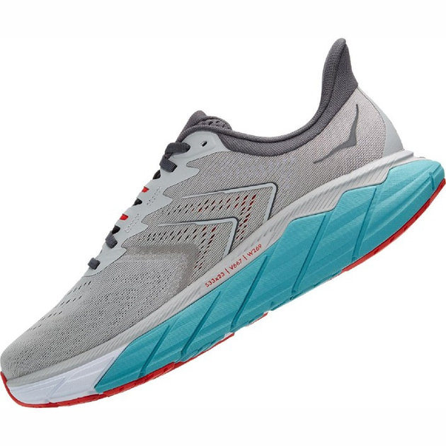 Чоловічі кросівки для бігу HOKA ONE ONE Arahi 5 1115010 43 1/3 Сірі (194715587779) - зображення 4