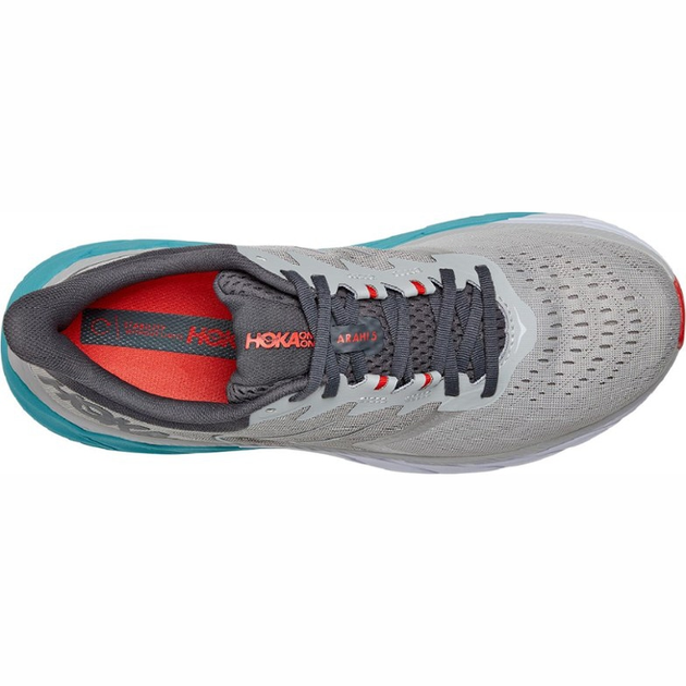 Чоловічі кросівки для бігу HOKA ONE ONE Arahi 5 1115010 43 1/3 Сірі (194715587779) - зображення 7