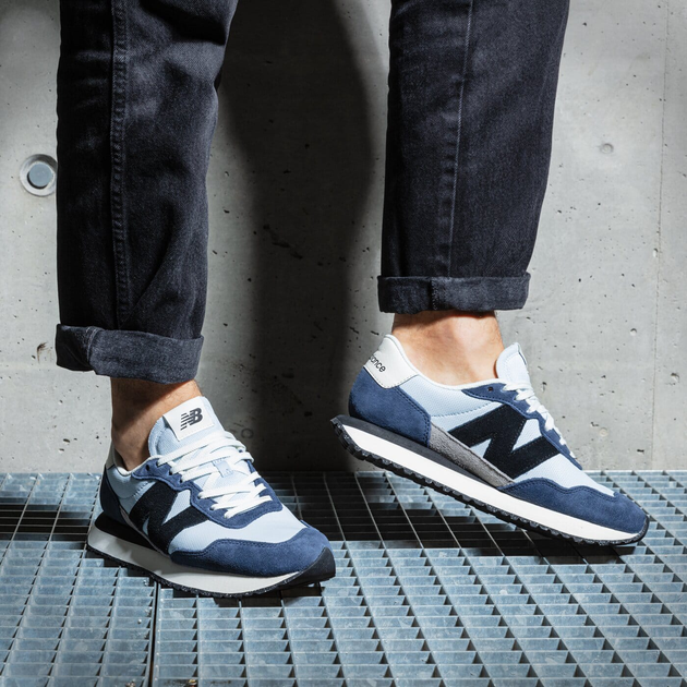 Чоловічі кросівки New Balance 237 MS237RA 43 (9.5US) 27.5 см Блакитний/Синій (195907744352) - зображення 5