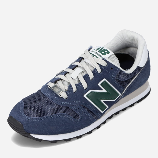 Чоловічі кросівки New Balance 373v2 ML373CF2 44.5 (10.5US) 28.5 см Темно-сині з зеленим (196307317092) - зображення 8