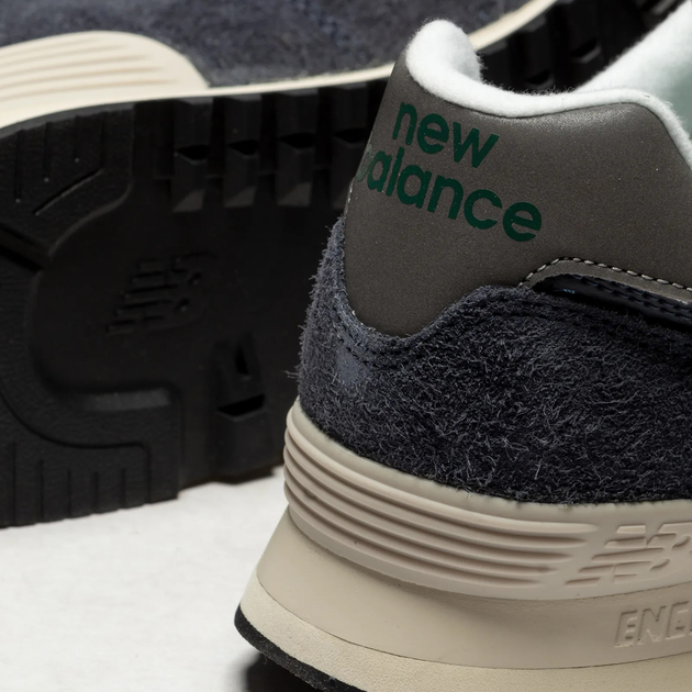 Чоловічі кросівки New Balance 574 U574RH2 40.5 (7.5US) 25.5 см Темно-сині (196307519045) - зображення 7