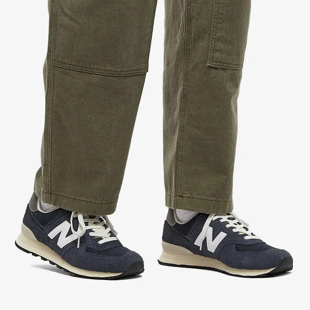 Buty sportowe męskie New Balance 574 U574RH2 42 (8.5US) 26.5 cm Czarne (196307519069) - obraz 8