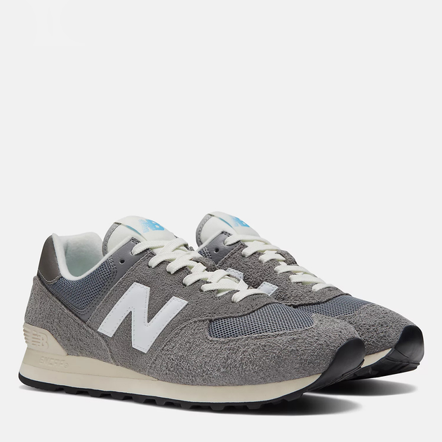 Buty sportowe męskie z siatką na platformie do kostki New Balance 574 U574WR2 47.5 (13US) 31 cm Szare (196307525923) - obraz 2