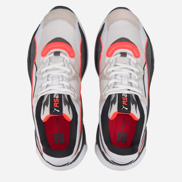 Buty sportowe męskie z siatką na platformie do kostki Puma RS-2K Messaging 37297505 40 25.5 cm Biały/Szary (4062453078902) - obraz 5