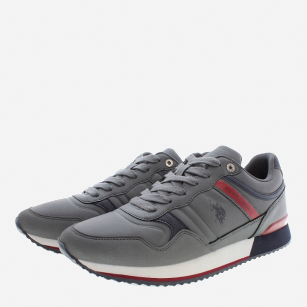Чоловічі кросівки U.S. Polo Assn Sneaker GARMY001MBYS2 45 29.5 см Сірі (8055197301302) - зображення 3