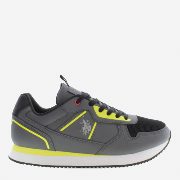 Чоловічі кросівки U.S. Polo Assn Sneaker NOBIL004MBYM1 42 Сірі (8055197312506) - зображення 1