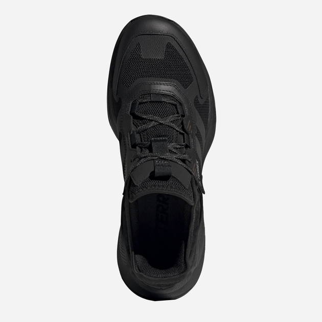 Чоловічі кросівки для туризму adidas Terrex HyperBlue GZ3026 44 (9.5UK) 28 см Чорні (4065418245562) - зображення 7