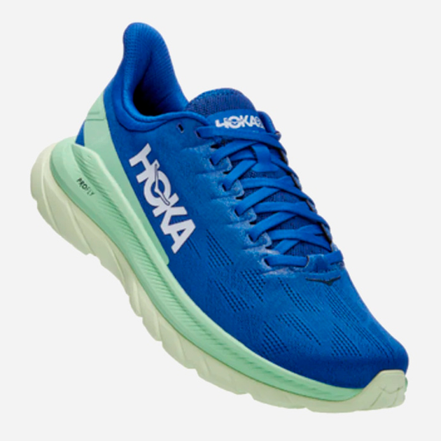 Чоловічі кросівки для бігу HOKA ONE ONE Mach 4 1113528 42 2/3 Сині (194715722033) - зображення 2