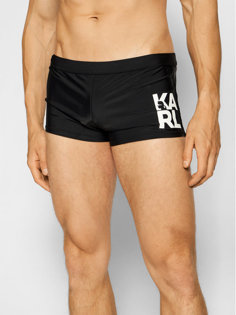 Majtki Karl Lagerfeld KL21MTR01 2XL Czarne (8052283335814) - obraz 1